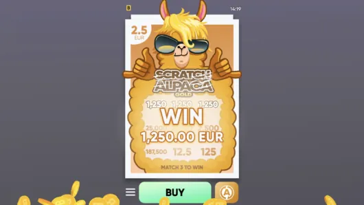 Scratch Alpaca Gold