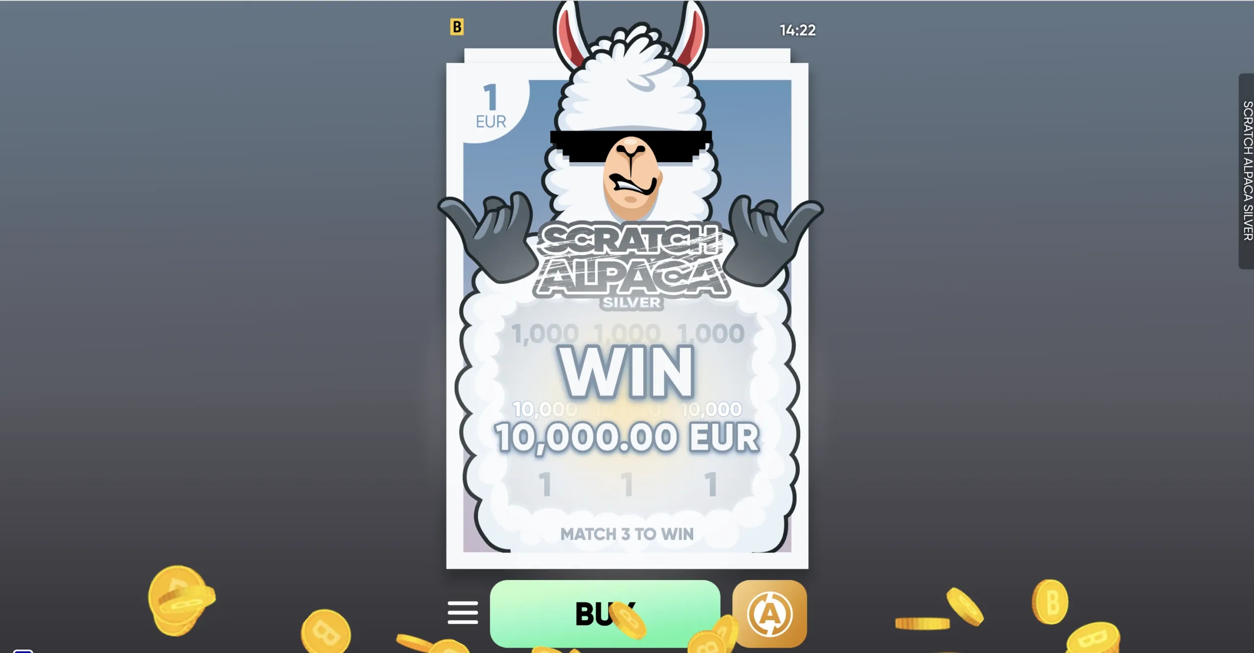 Scratch Alpaca Silver