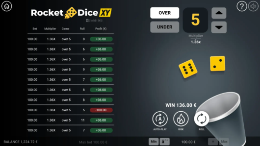 Rocket Dice XY