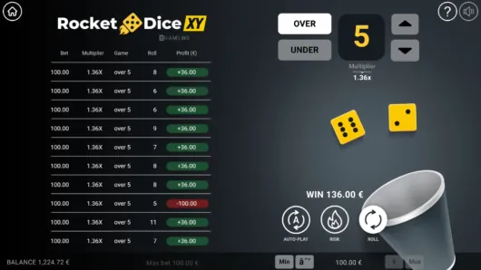 Rocket Dice XY