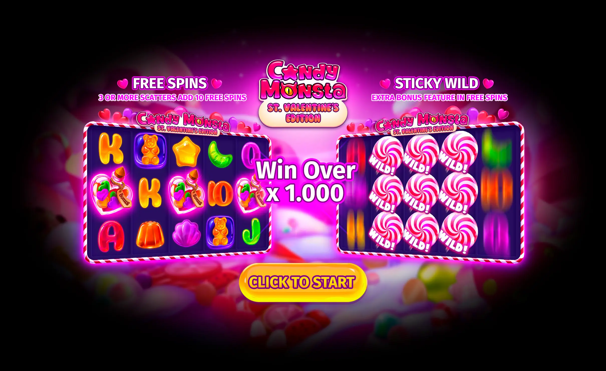 Candy Monsta St.Valentines