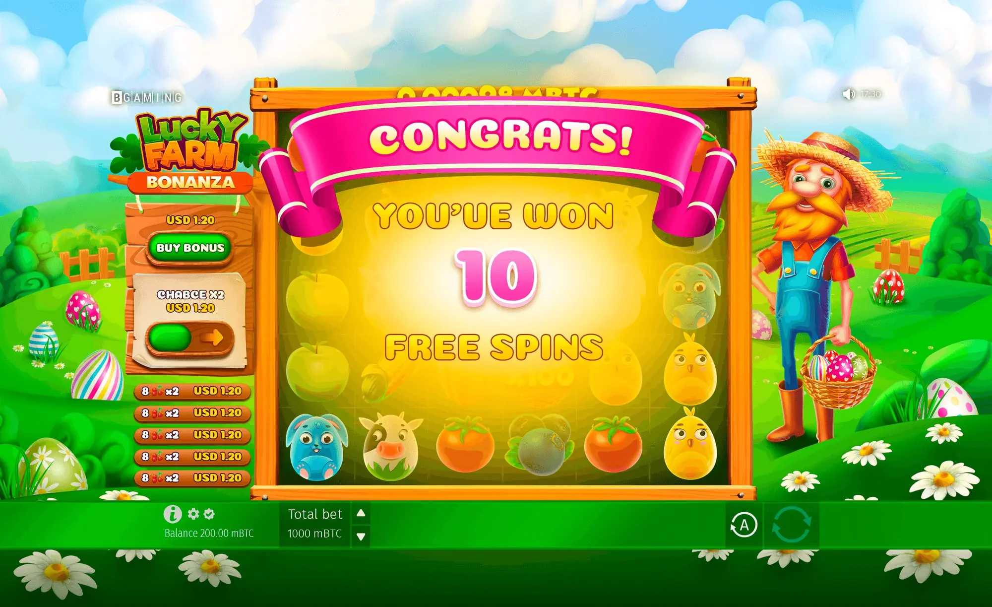 Lucky Farm Bonanza Easter