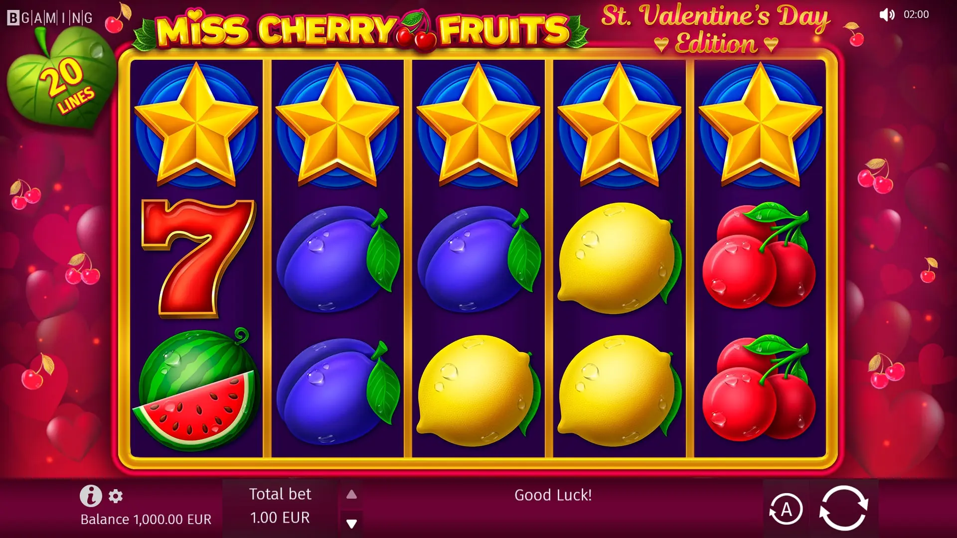 Miss Cherry Fruits St.Valentines
