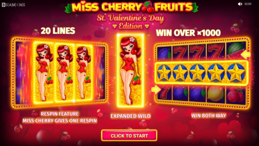 Miss Cherry Fruits St.Valentines
