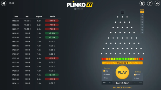 Plinko XY