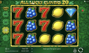 All Lucky Clovers