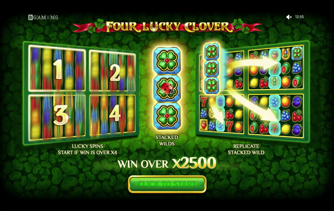Four Lucky Clover