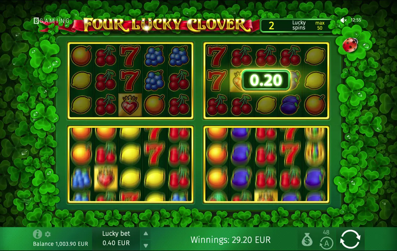 Four Lucky Clover