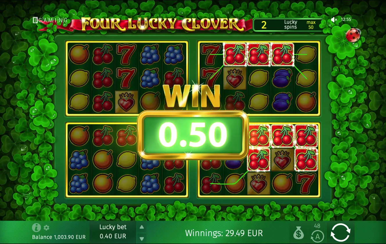 Four Lucky Clover