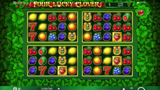 Four Lucky Clover