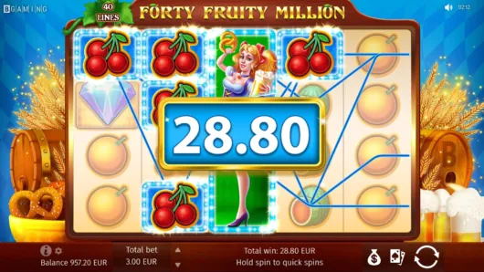 Forty Fruity Million