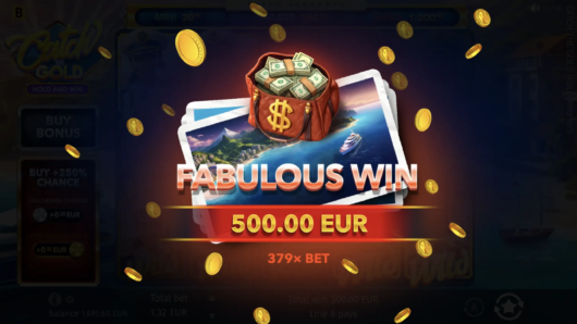 Catch the Gold Hold and Win
