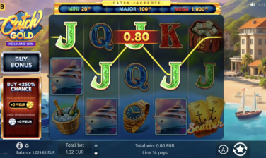 Catch the Gold Hold and Win