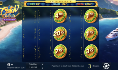 Catch the Gold Hold and Win