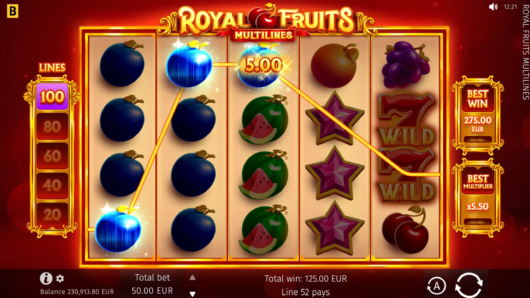Royal Fruits MultiLines