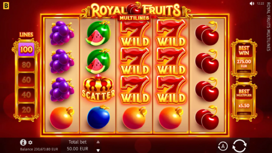 Royal Fruits MultiLines