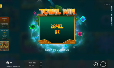 Aztec’s Claw Wild Dice