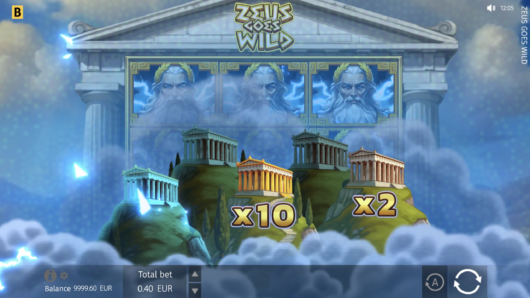 Zeus goes wild