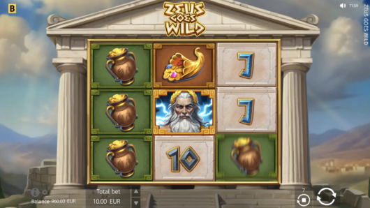 Zeus goes wild