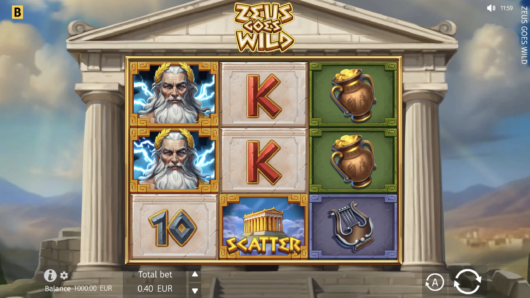Zeus goes wild