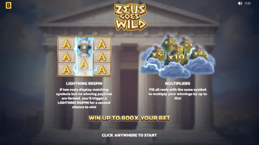Zeus goes wild