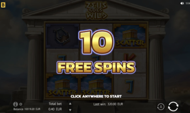 Zeus goes wild