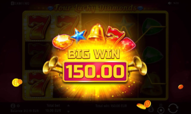 Four Lucky Diamonds