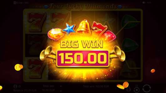 Four Lucky Diamonds