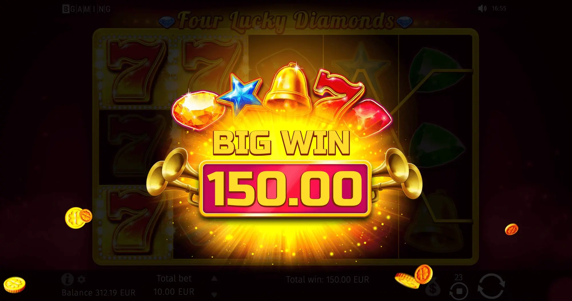 Four Lucky Diamonds