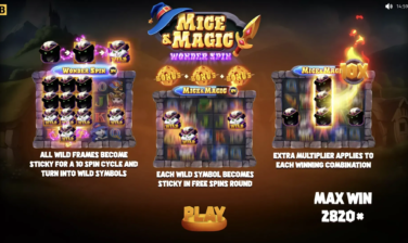 Mice & Magic Wonder Spin