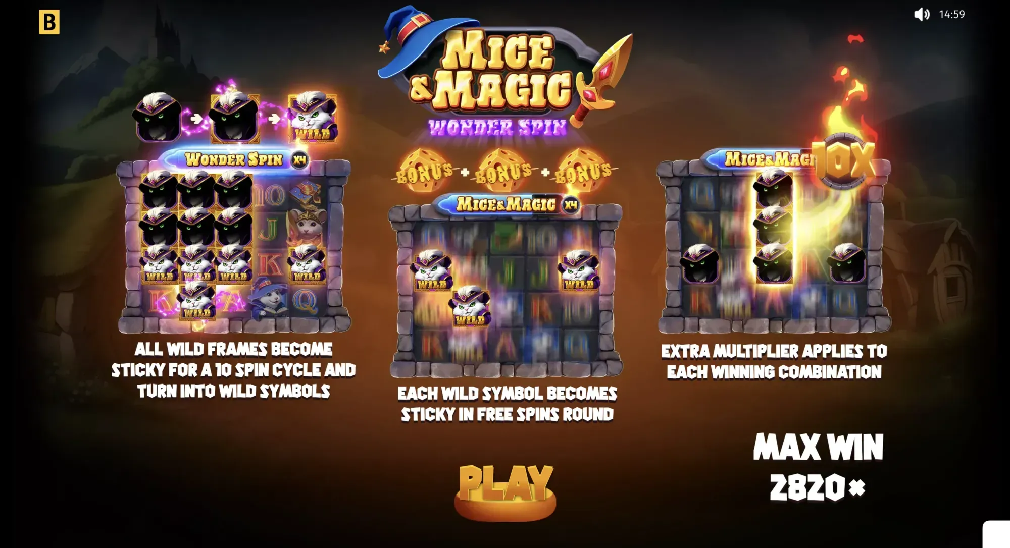 Mice & Magic Wonder Spin