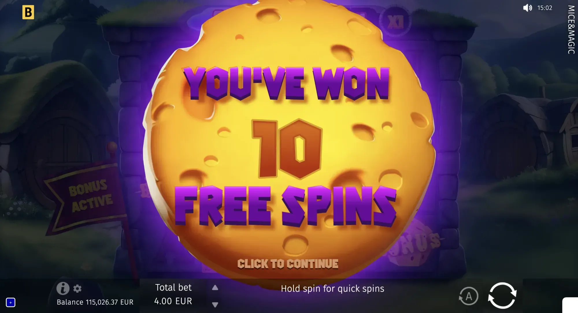 Mice & Magic Wonder Spin