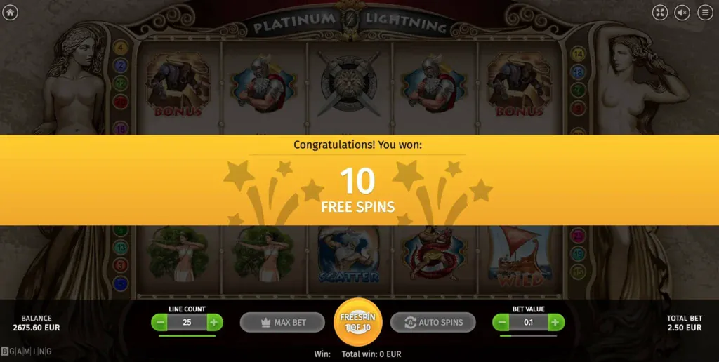 Platinum Lightning
