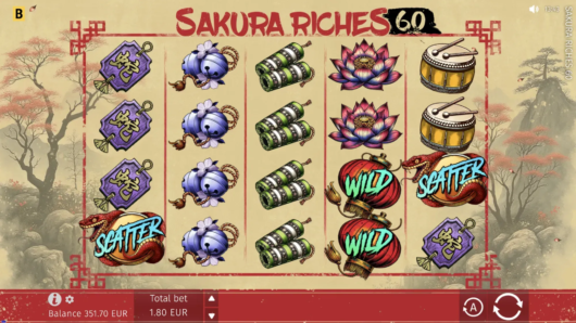 Sakura Riches 60