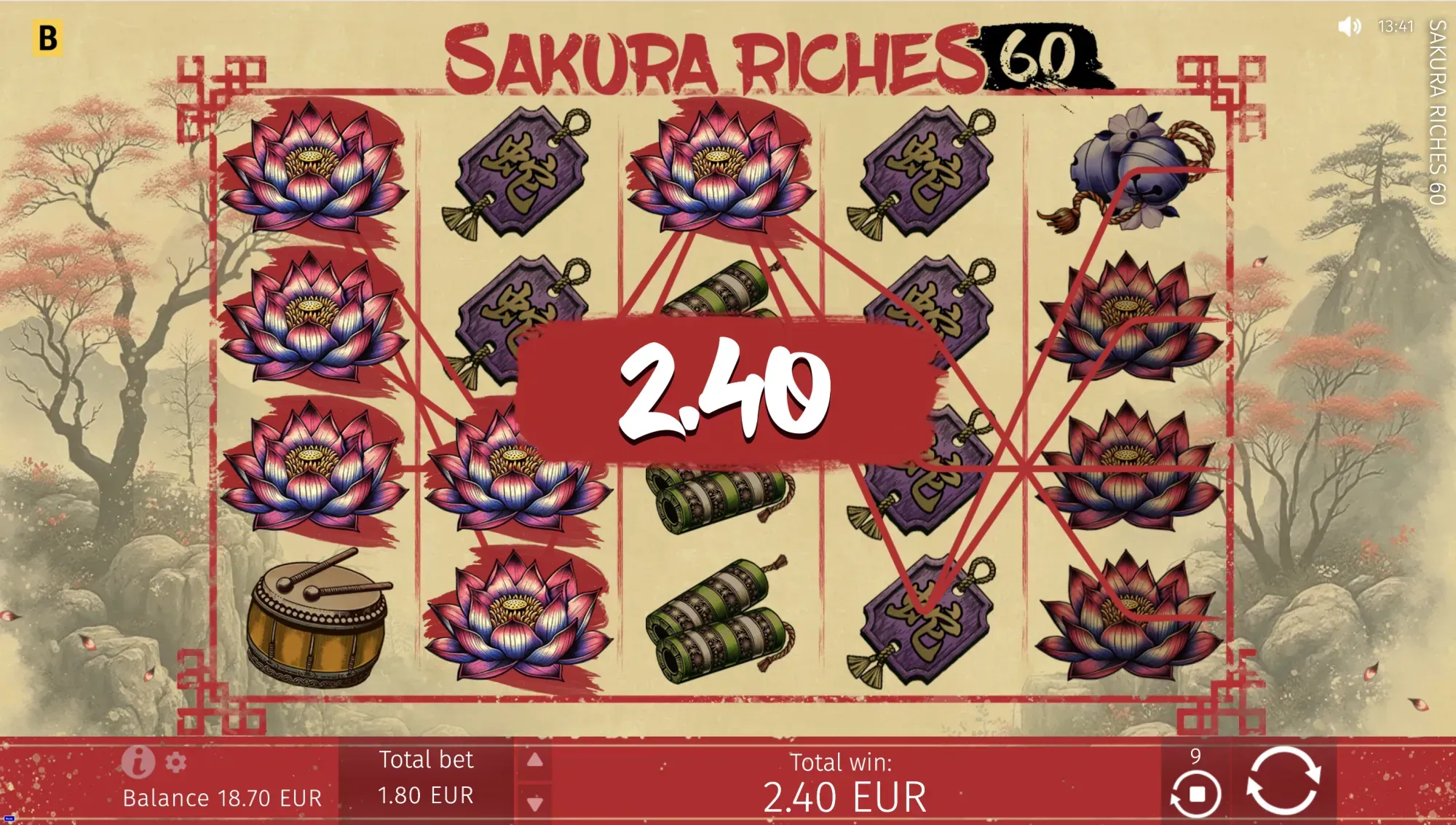 Sakura Riches 60
