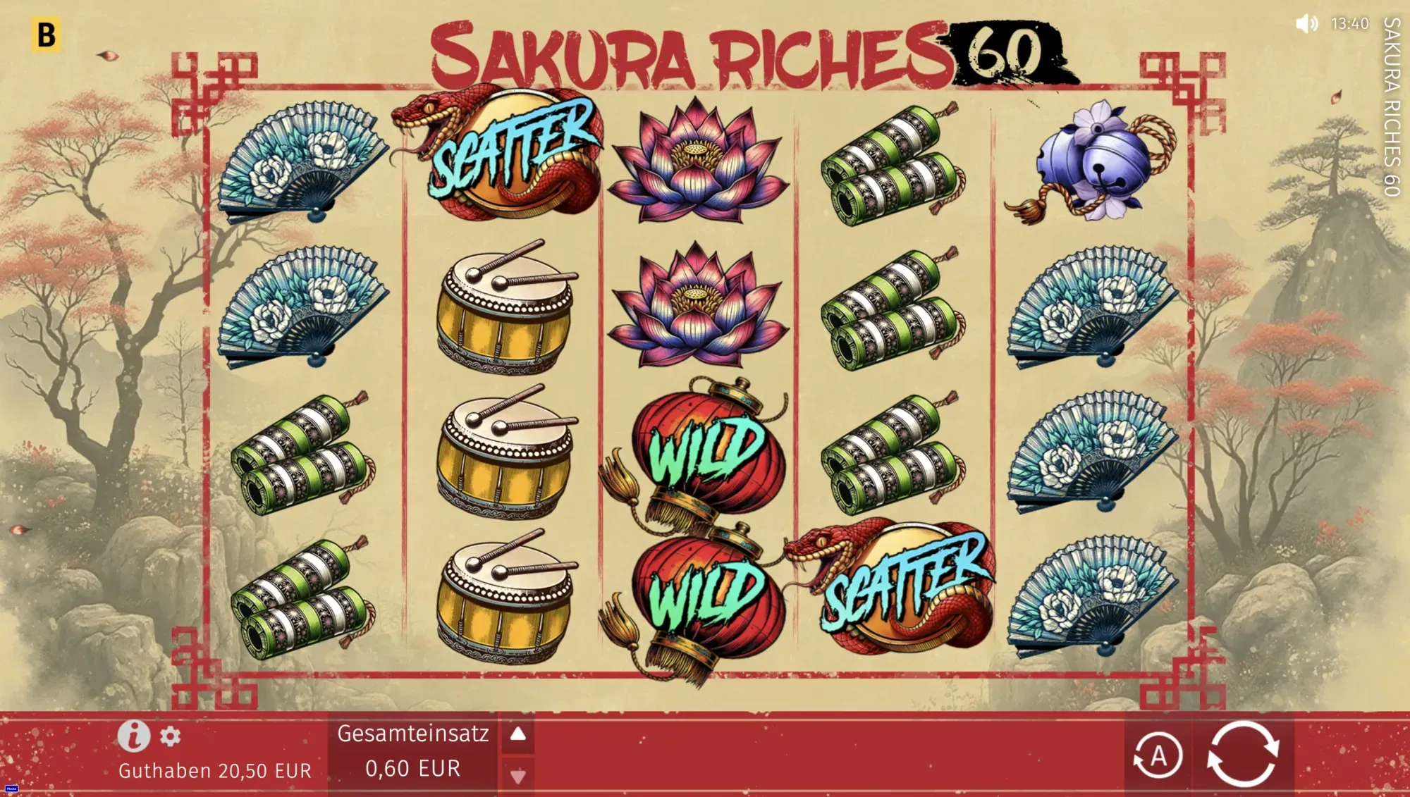 Sakura Riches 60