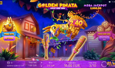 Golden Pinata Hold and Win