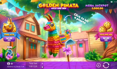 Golden Pinata Hold and Win