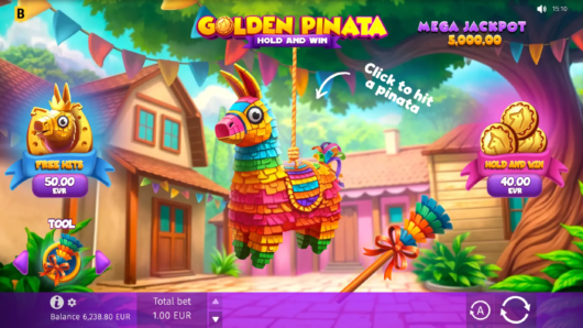 Golden Pinata Hold and Win