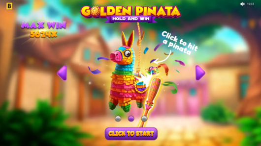 Golden Pinata Hold and Win