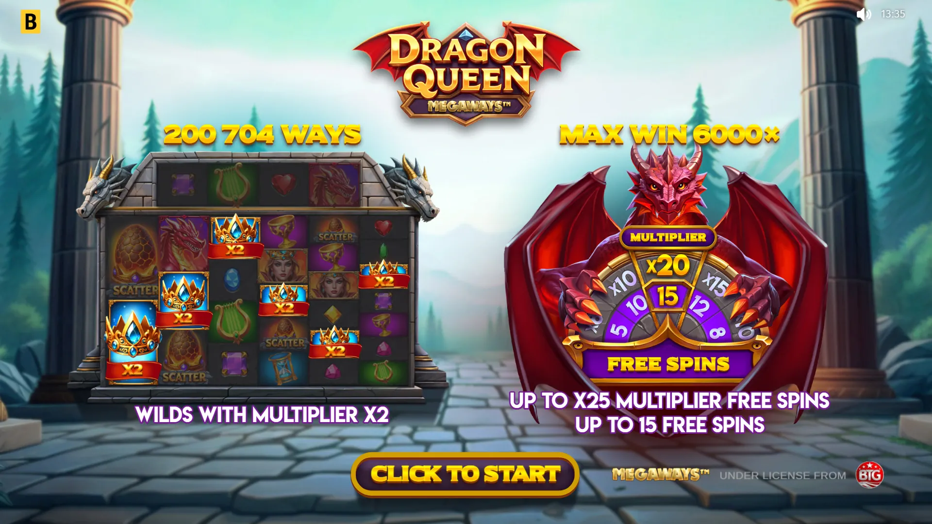 Dragon Queen MEGAWAYS™