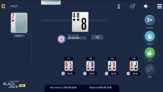 Multihand Blackjack Pro 2