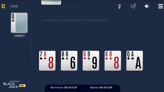 Multihand Blackjack Pro 2