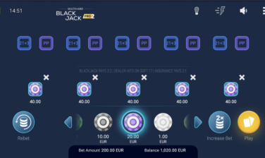 Multihand Blackjack Pro 2