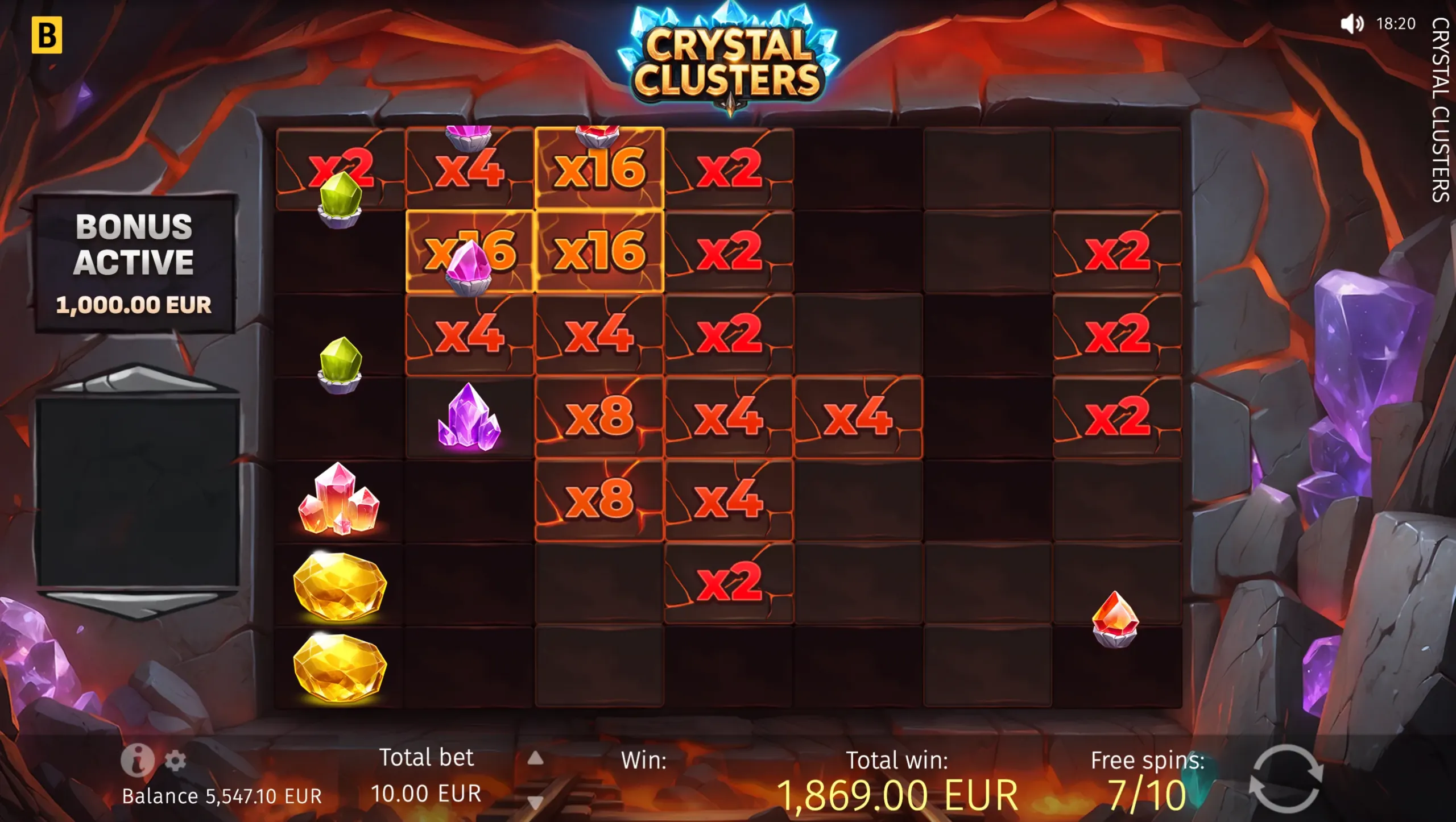 Crystal Clusters