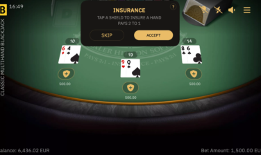 Classic Multihand Blackjack