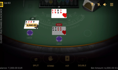 Classic Multihand Blackjack