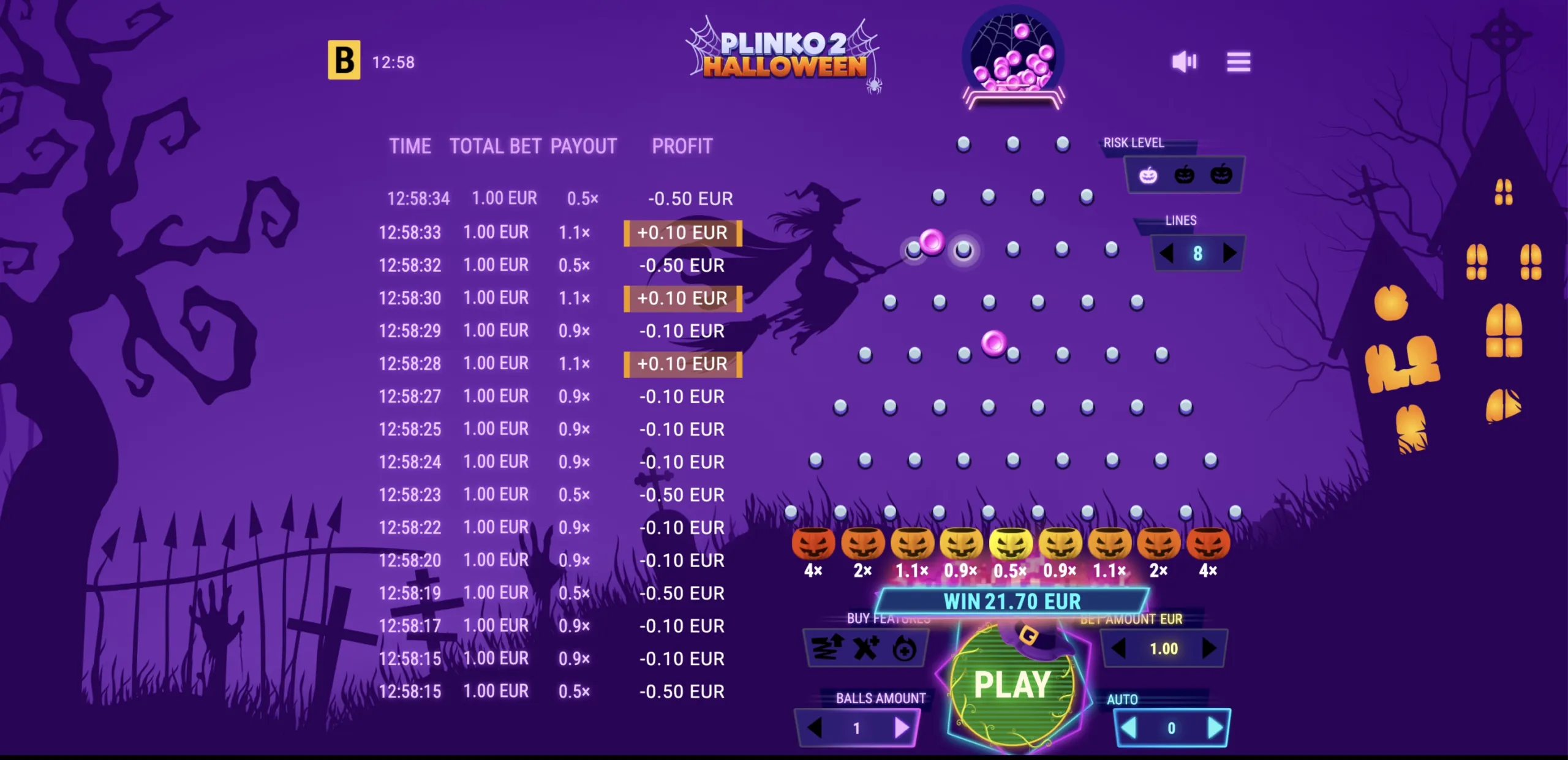 Plinko 2 Halloween
