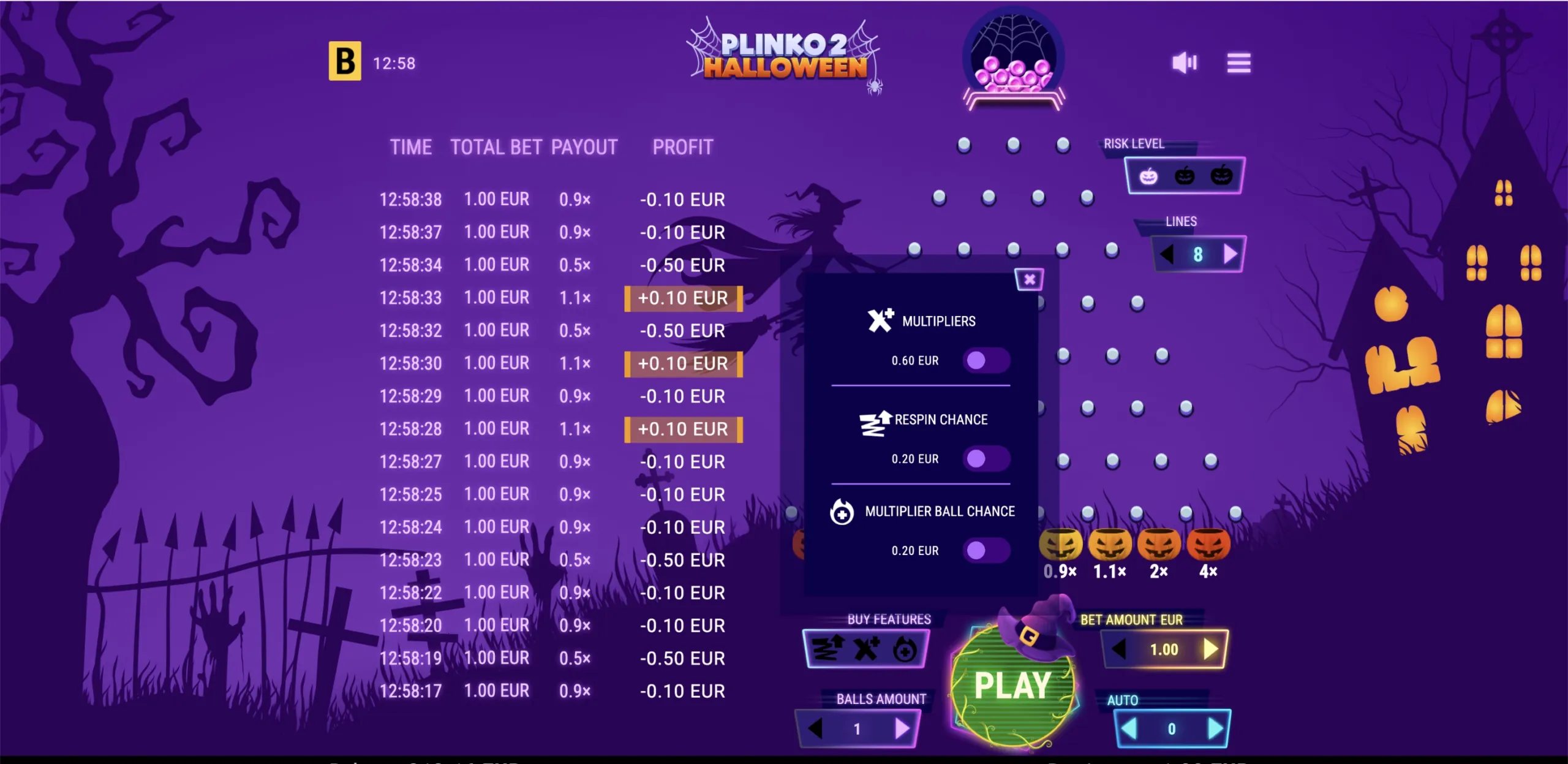 Plinko 2 Halloween