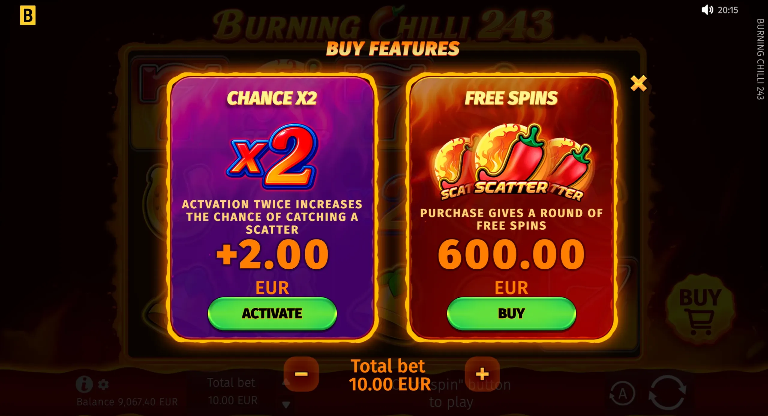 Burning Chilli 243